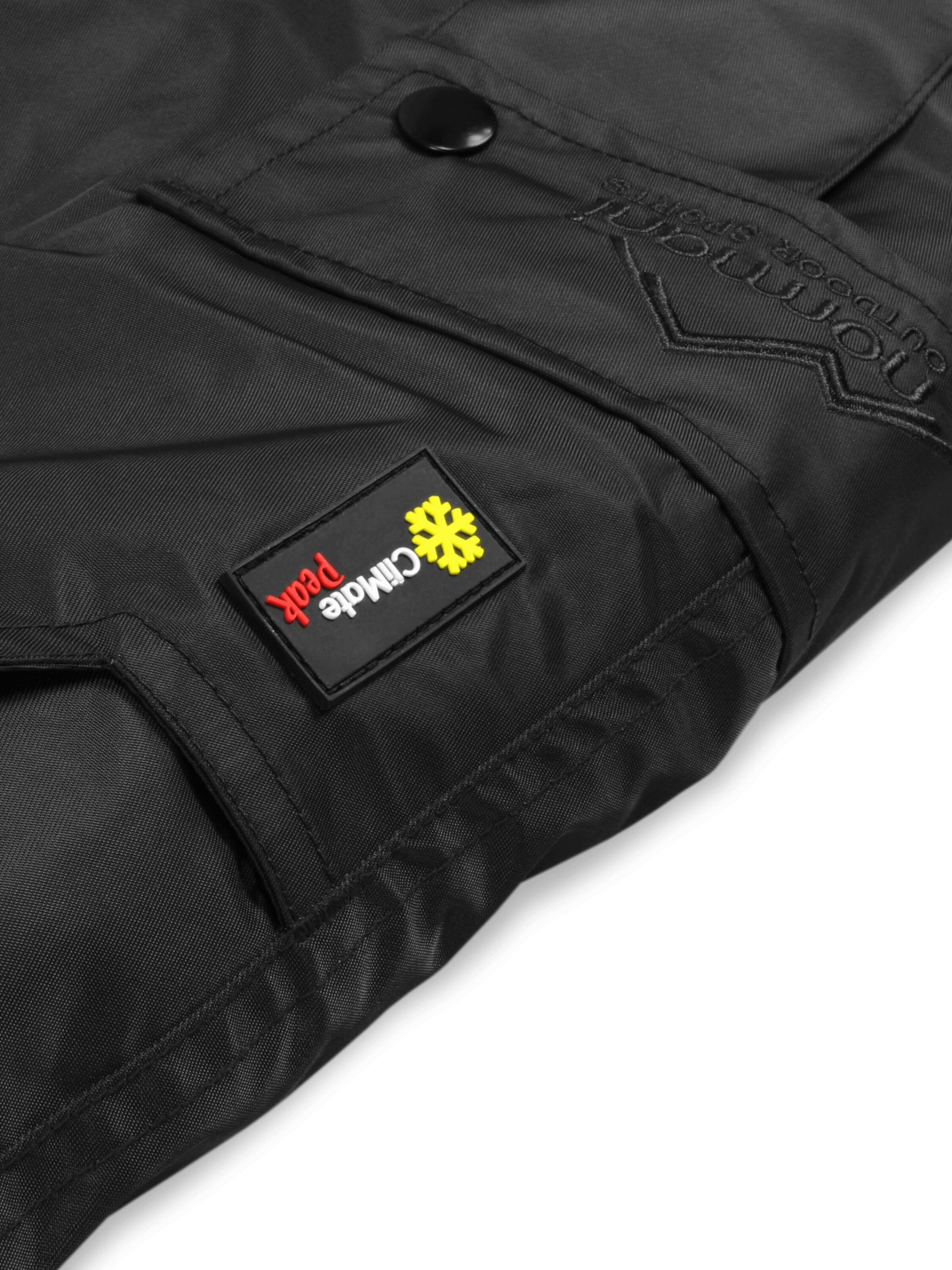 normani Regular Latzhose 'Peak' in Schwarz