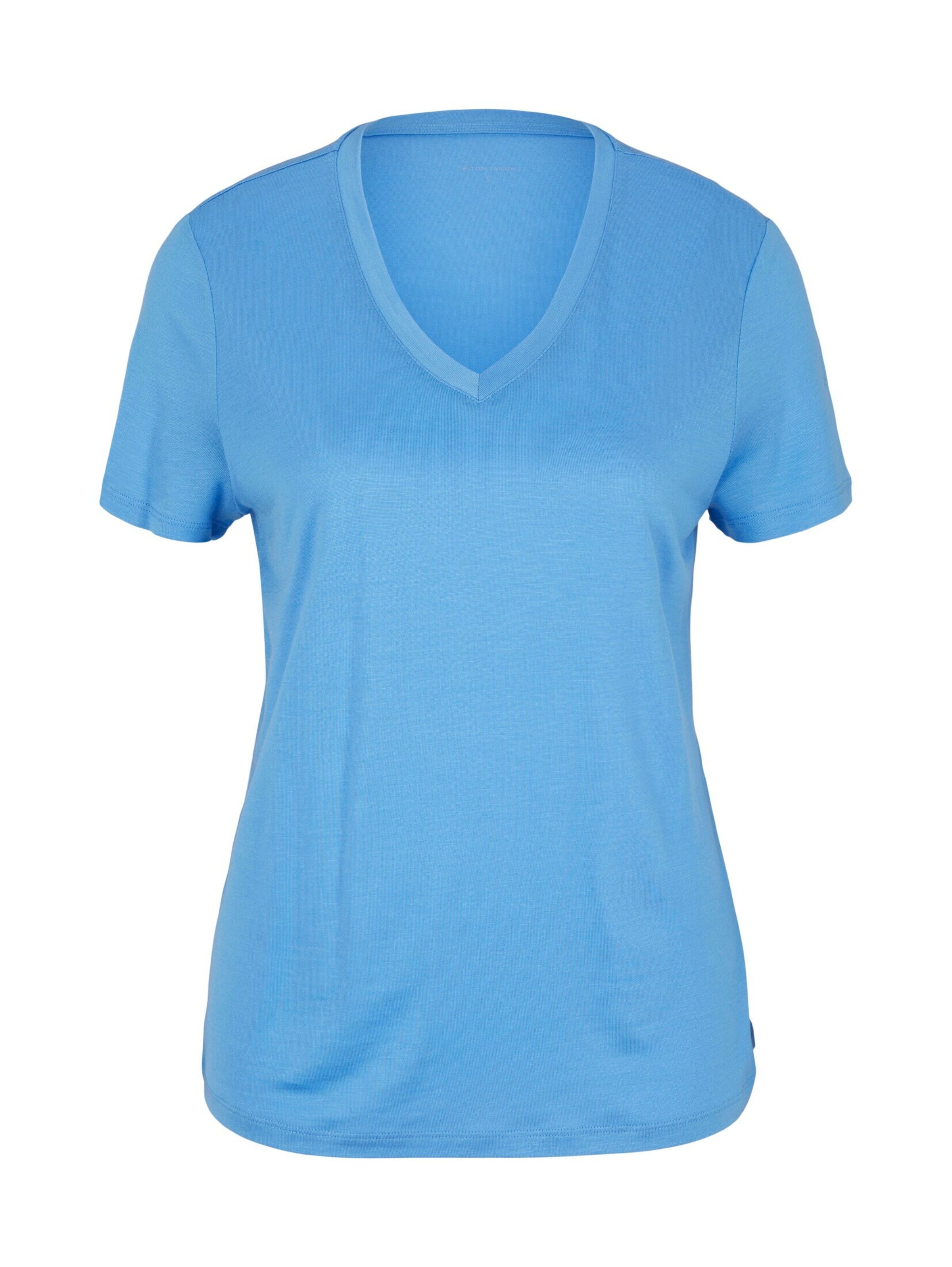 Frauen Shirts & Tops TOM TAILOR T-Shirt in Hellblau - IH25619 Frauen Shirts & Tops TOM TAILOR T-Shirt in Hellblau - IH25619
