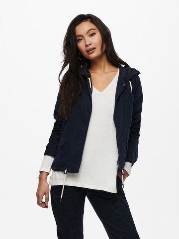 ONLY Between-Season Jacket 'Skylar' in Blue: front