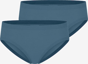 Slip SCHIESSER en bleu : devant