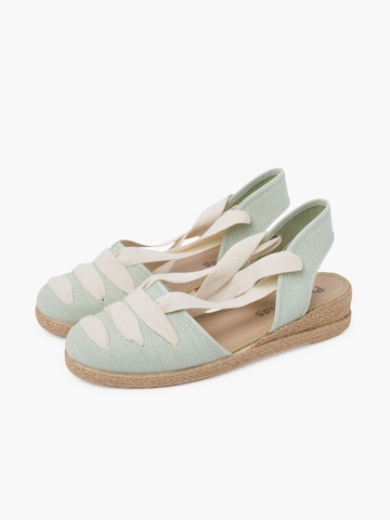 Pisamonas - Sandalias en verde