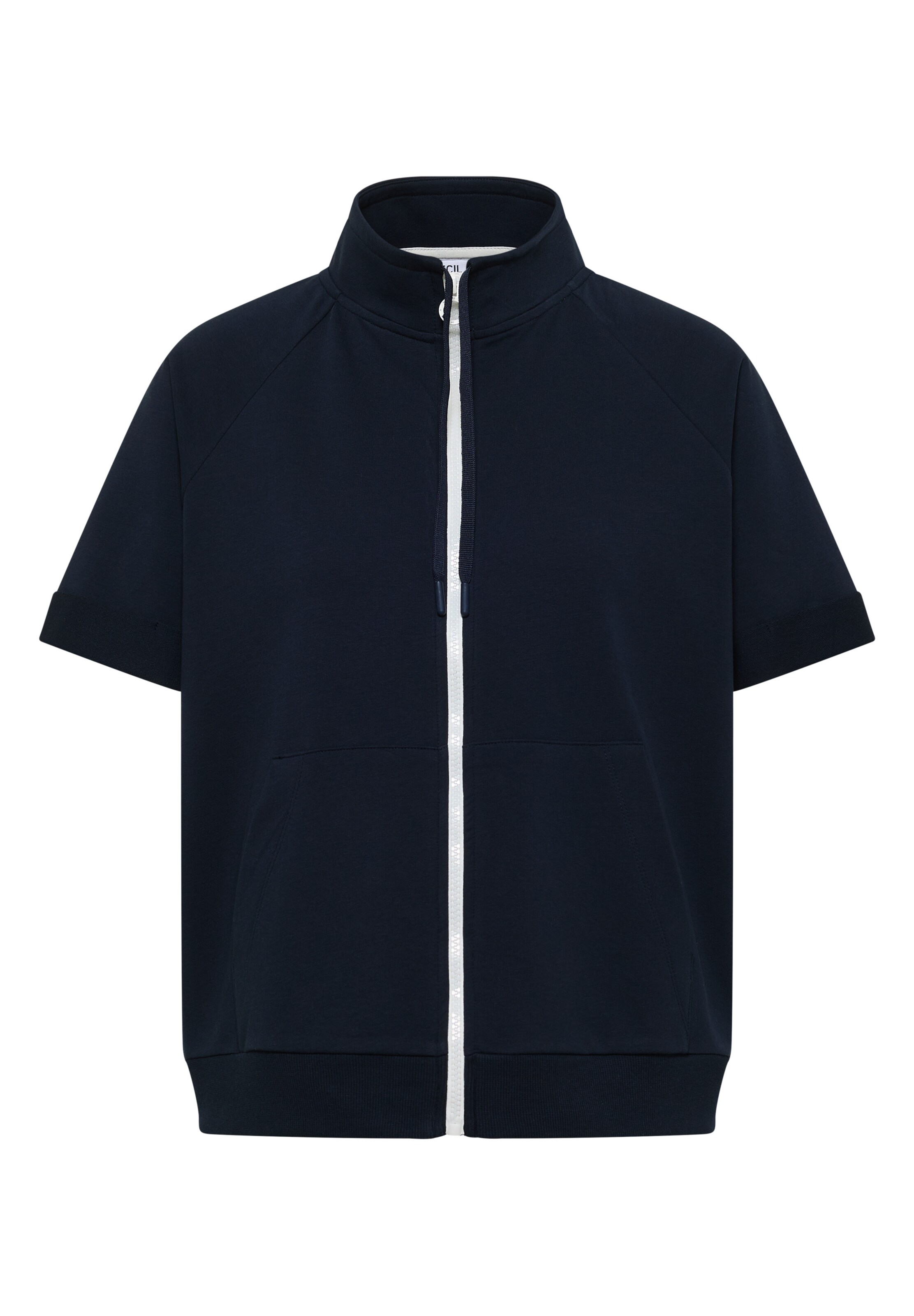 CECIL Sweatjacke in Blau: Vorderseite