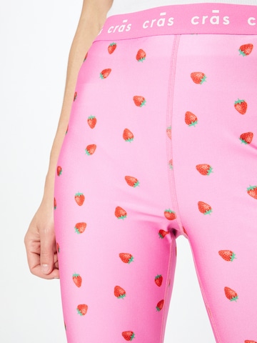 Skinny Leggings 'Katecras' di Crās in rosa