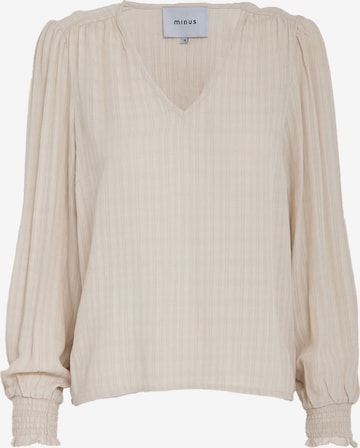 Top 'Anine' di minus in grigio: frontale