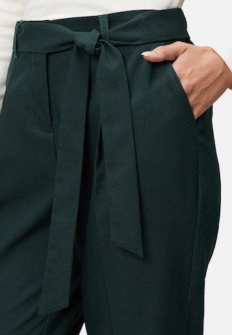 Regular Pantalon à pince zero en vert
