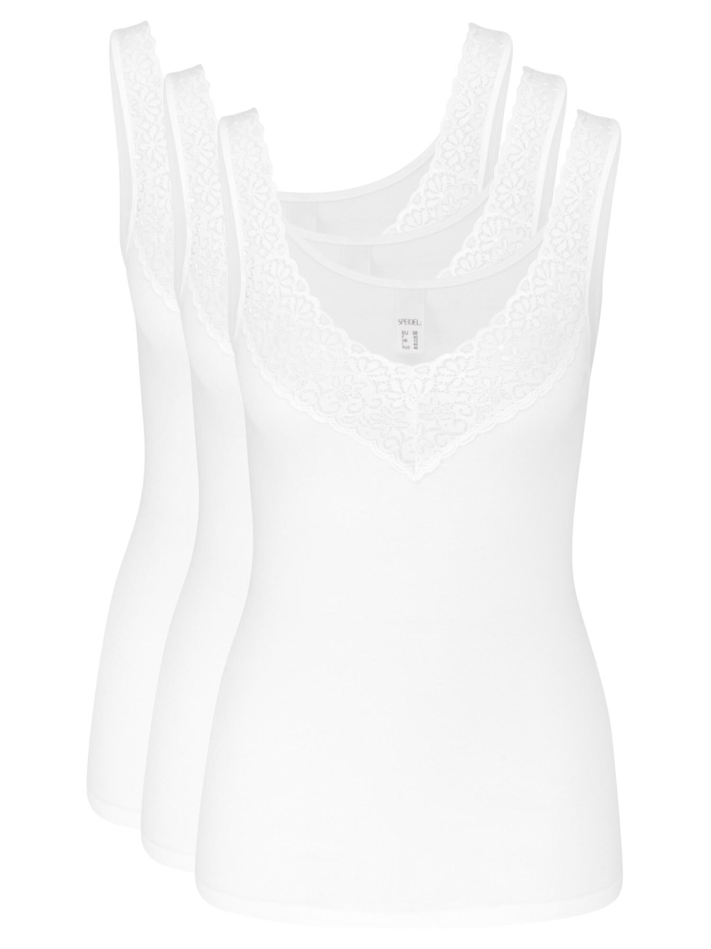 SPEIDEL Undershirt 'Natalie' in White: front