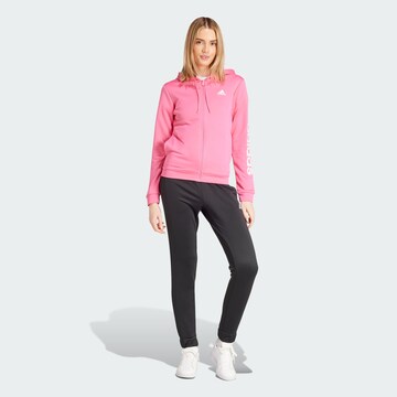 ADIDAS SPORTSWEAR Sports Suit 'Linear' in Pink