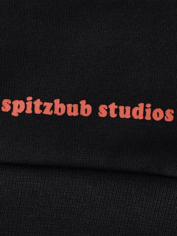SPITZBUB Sweatshirt 'Oasis' in Zwart