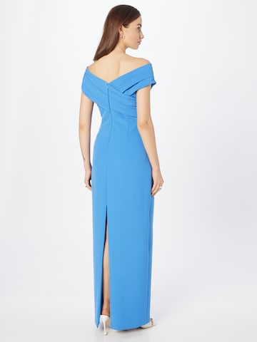 Abito da sera 'IRENE' di Lauren Ralph Lauren in blu