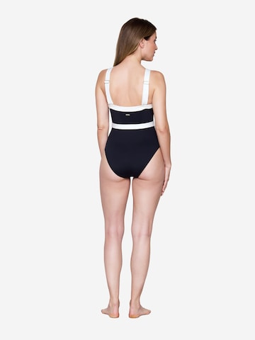 JOOP! Bustier Badpak 'Blanca Beach' in Zwart