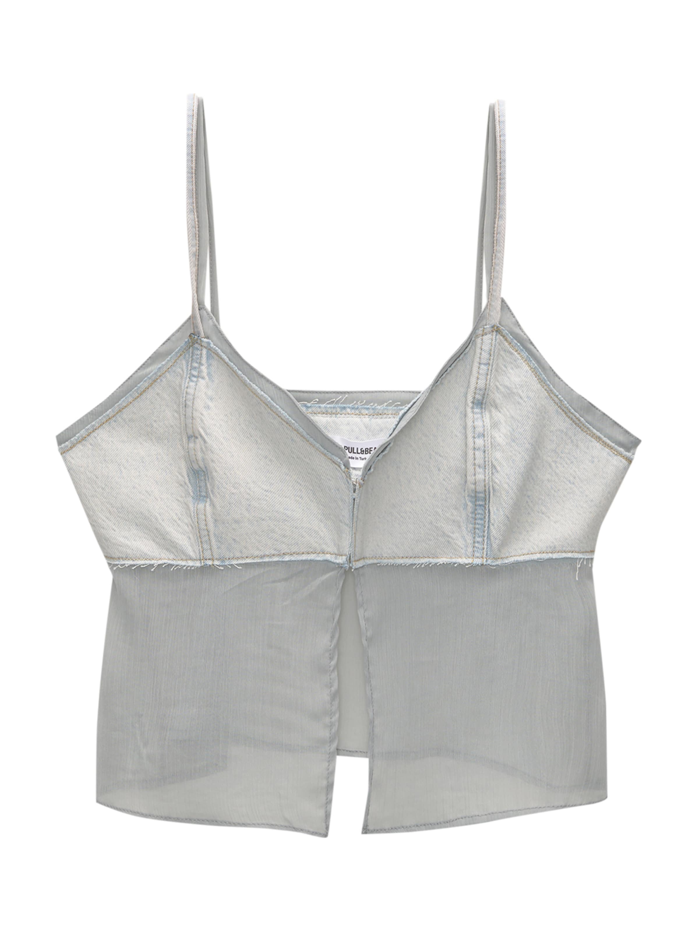 Pull&Bear Overdel i blå: forside