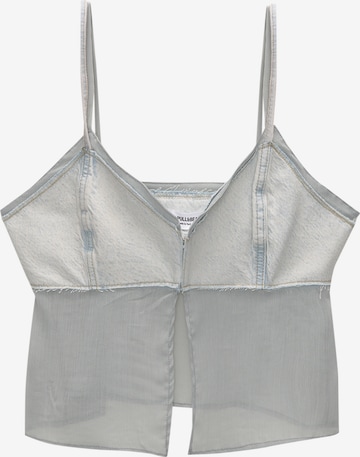 Pull&Bear Toppi värissä sininen: etupuoli