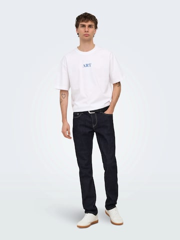 Slimfit Jeans 'ONSLOOM' di Only & Sons in blu