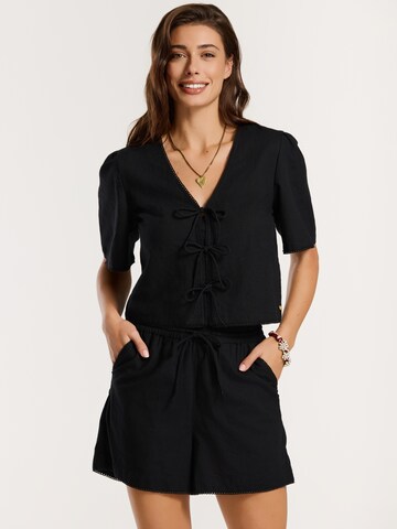 Shiwi - Top 'Imke' em preto: frente