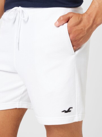 regular Pantaloni di HOLLISTER in bianco