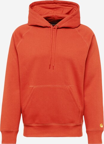 Felpa 'Chase' di Carhartt WIP in rosso: frontale