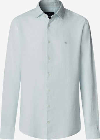 Chemise 'Ess' Hackett London en bleu : devant