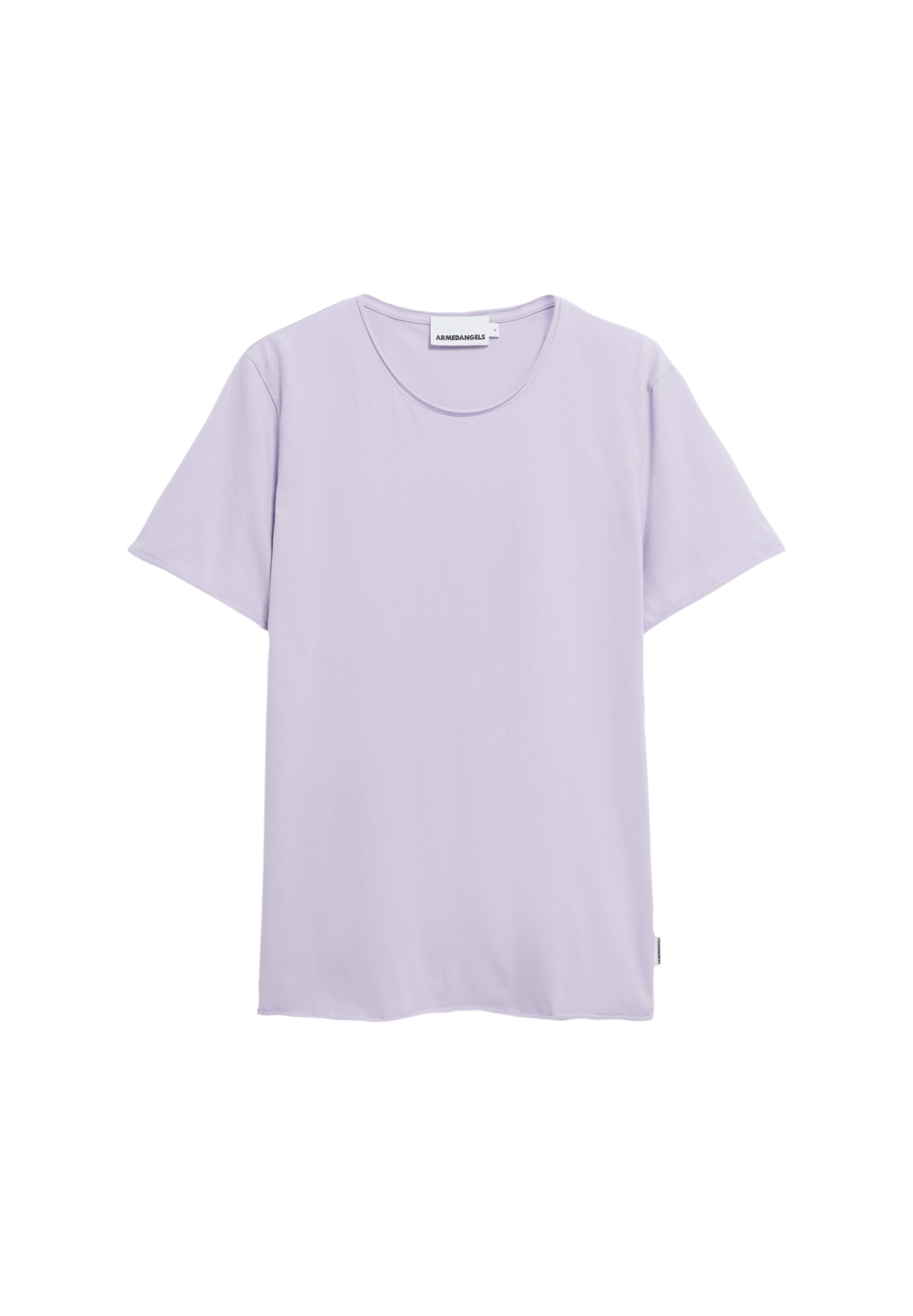 ARMEDANGELS T-Shirt JAAMES BRUSHED in Lila: Vorderseite