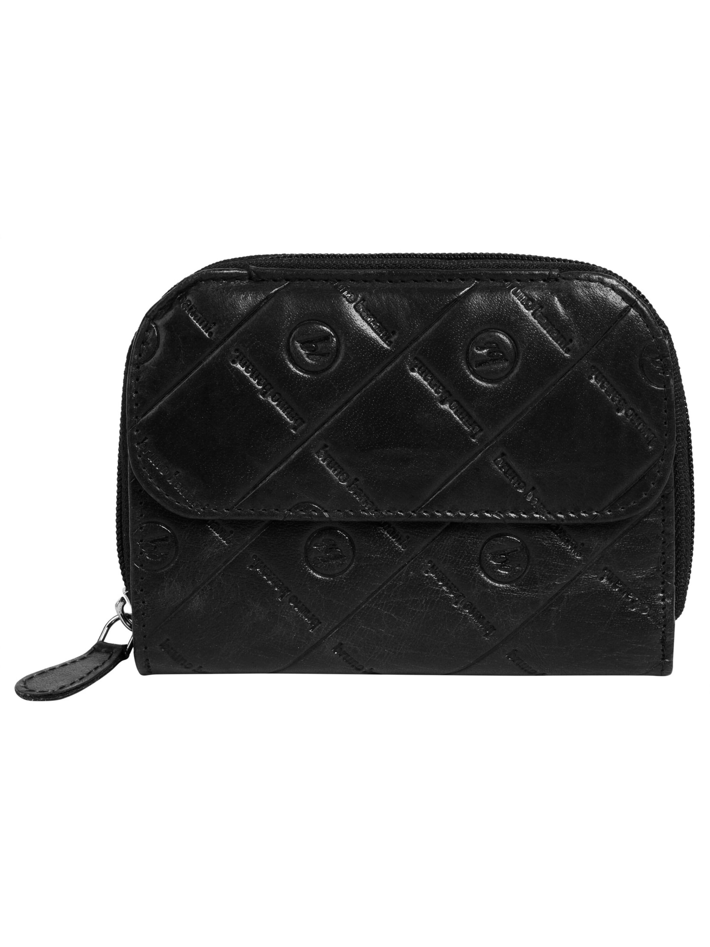 Bruno Banani Portemonnaie‌‌‌‌‌‌‌‌‌‌ in Schwarz: Vorderseite