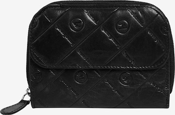 Bruno Banani Portemonnaie in Schwarz: Vorderseite
