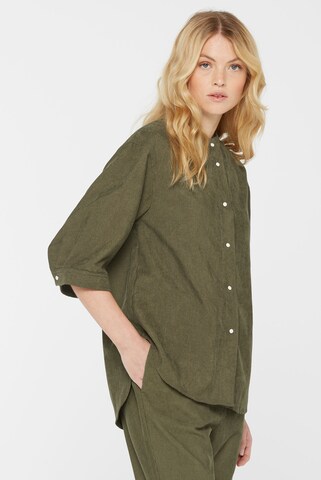 SENSES.THE LABEL Blouse 'Bos:ton' in Green