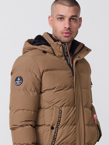 KOROSHI Winter Jacket in Brown