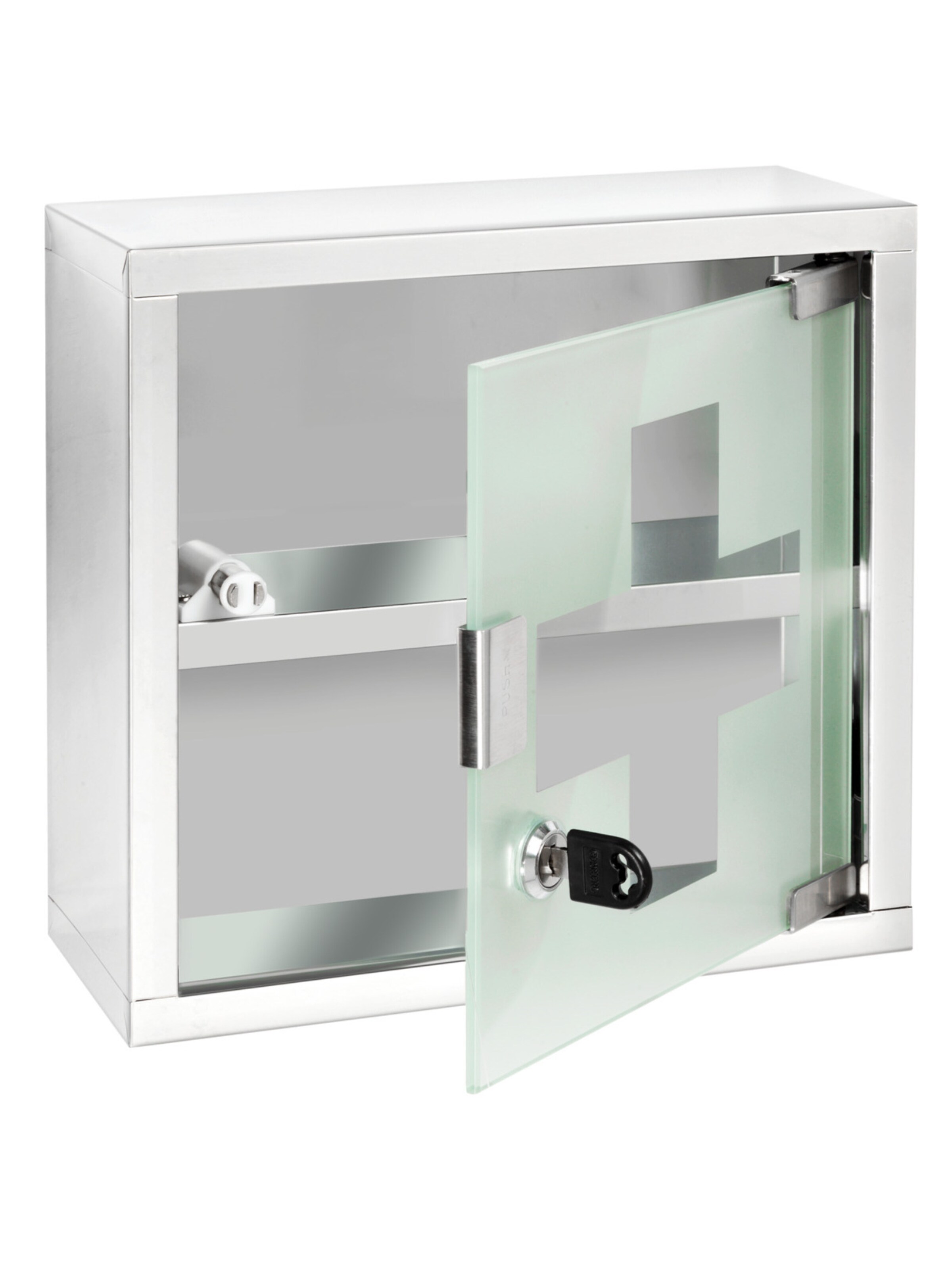 Wenko Medikamentenschrank in Silber