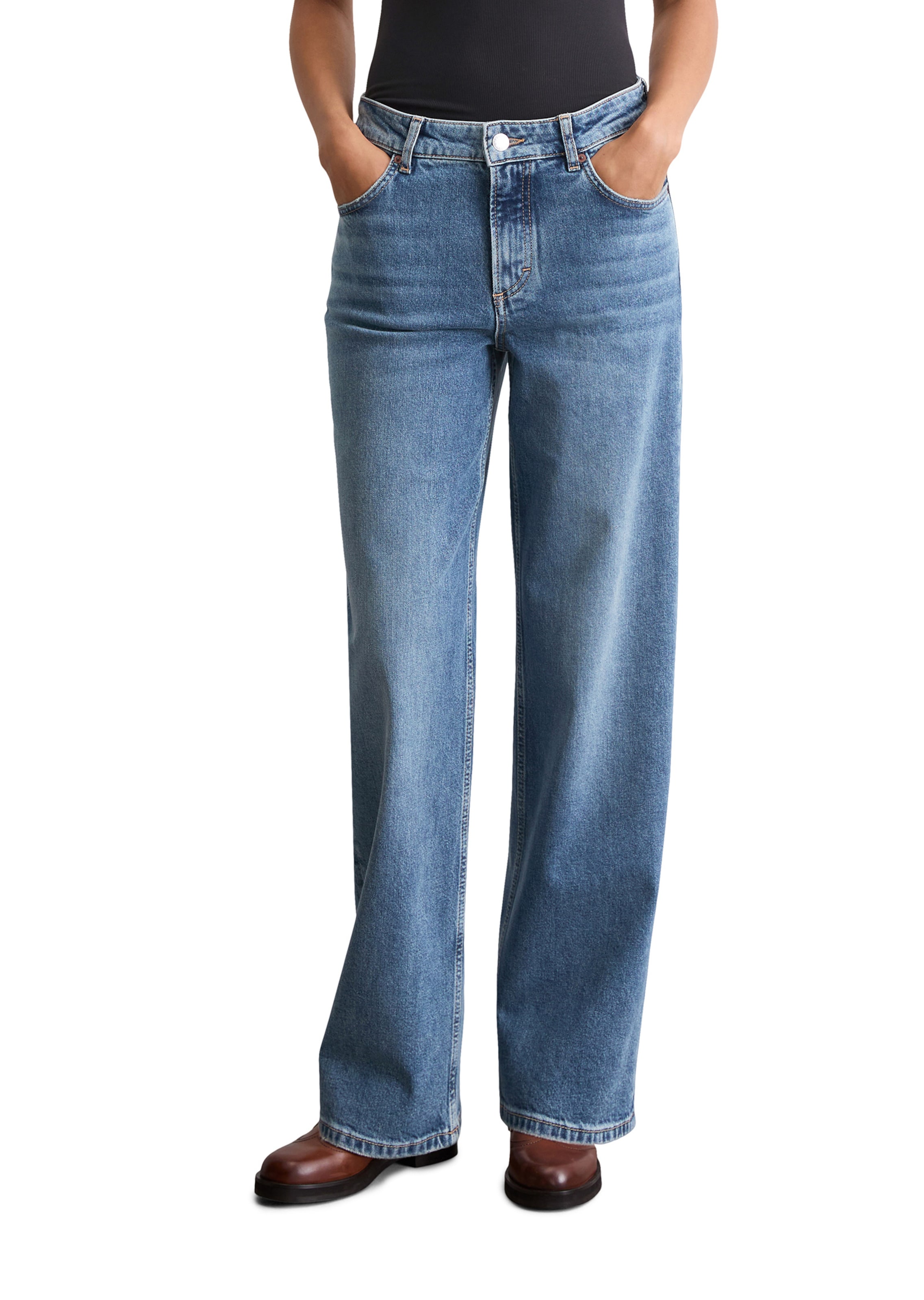 Loosefit Jeans di Marc O'Polo in blu: frontale