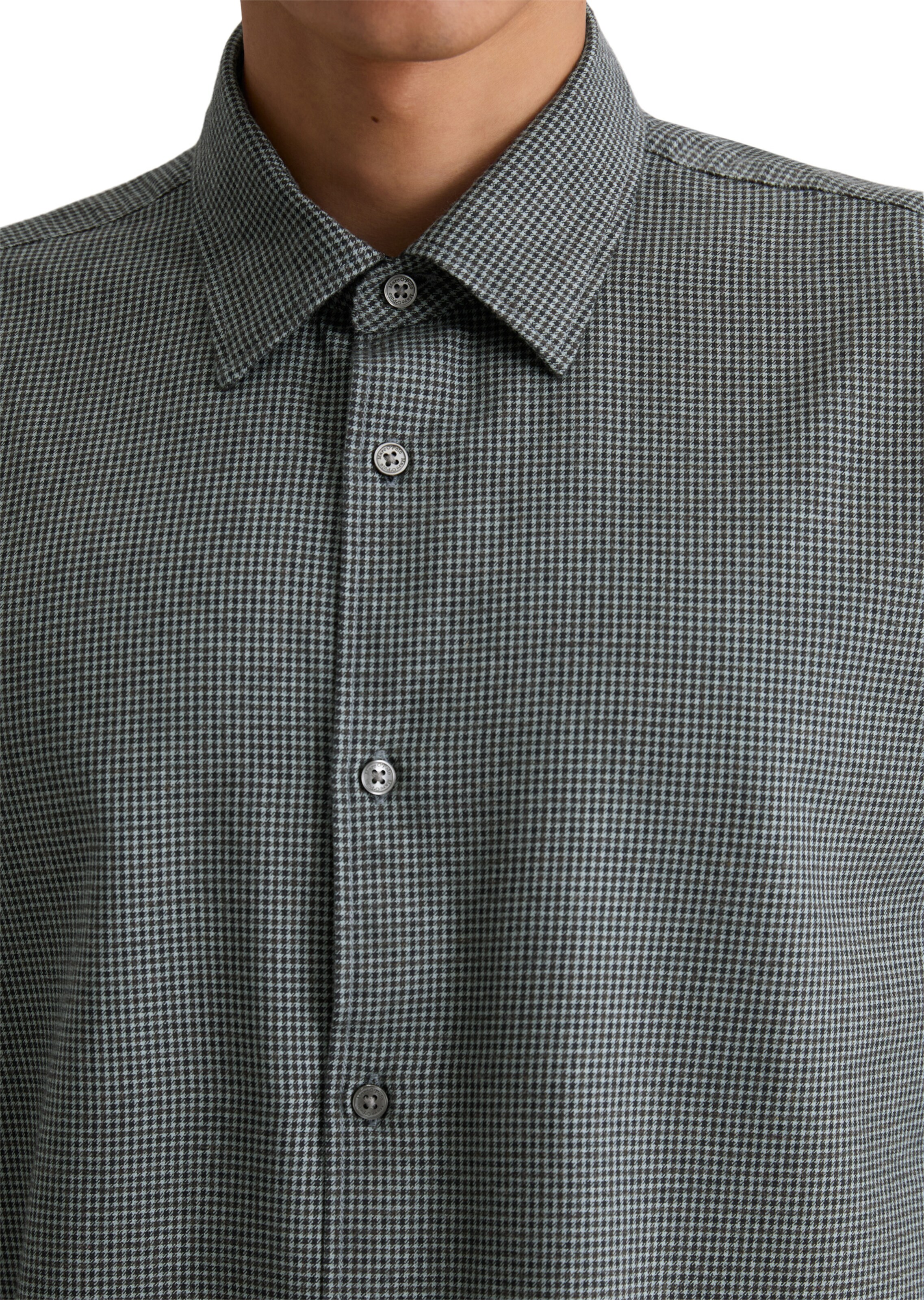 Marc O'Polo Regular fit Overhemd in Blauw