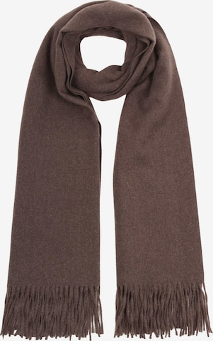 SAMAYA Scarf 'Baleny' in Brown: front