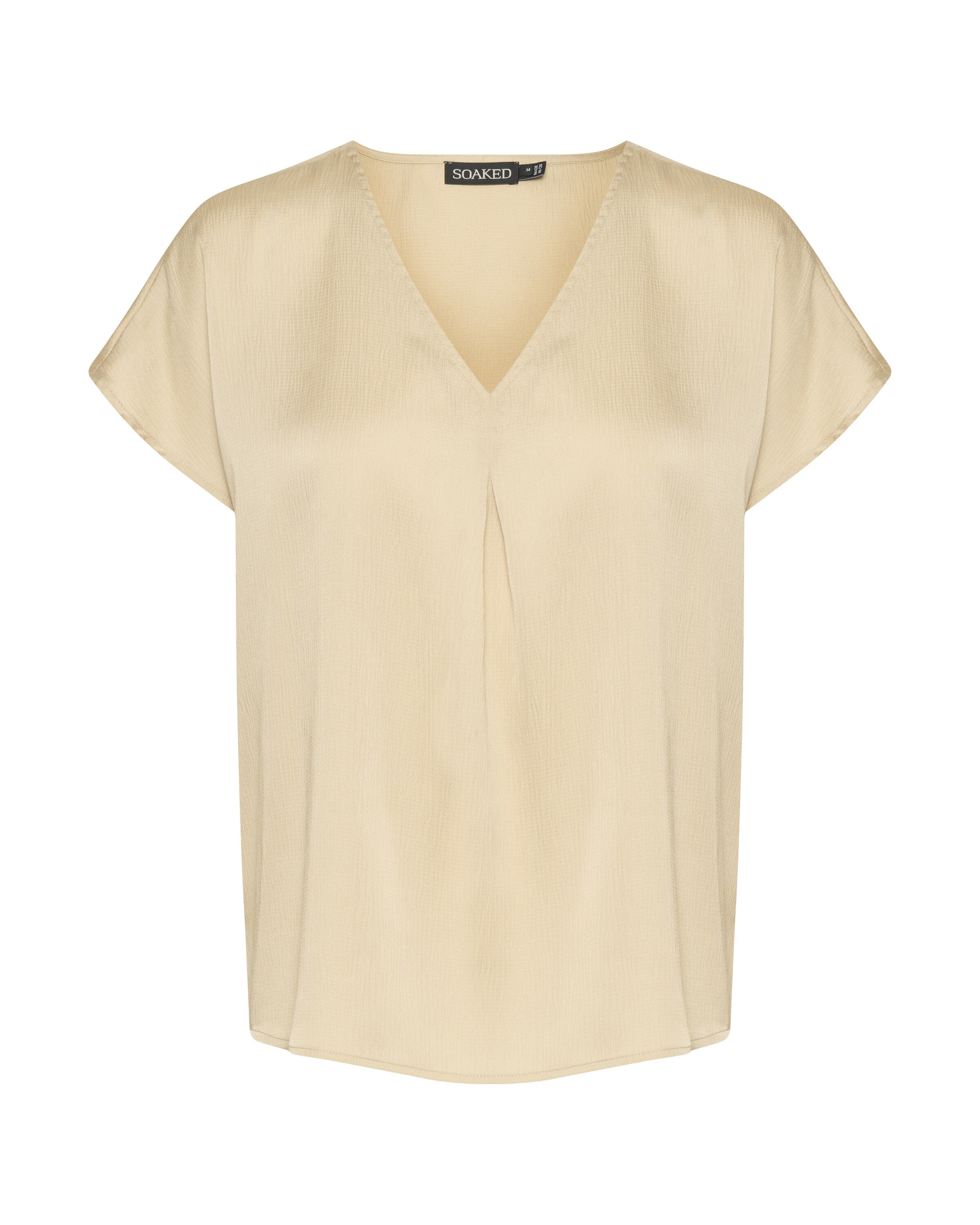 Camicia da donna 'Loana' di SOAKED IN LUXURY in beige: frontale