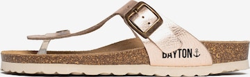 Zoccoletto 'Cordoba' di Bayton in beige: frontale