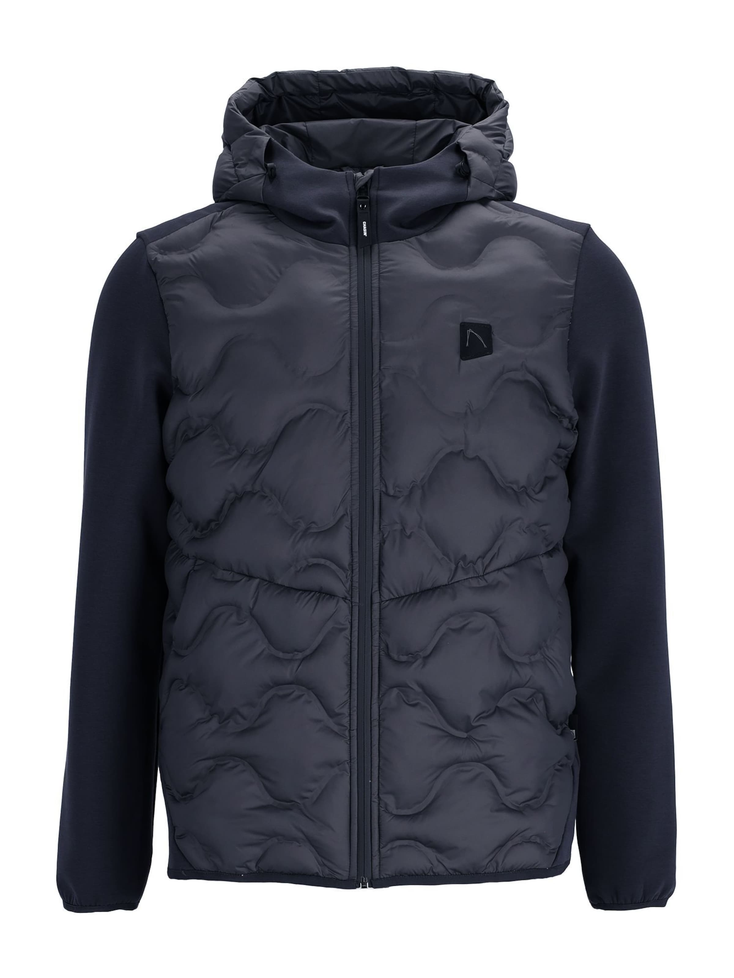CHASIN' Winterjacket 'Theo Hybrid' in Blau: Vorderseite