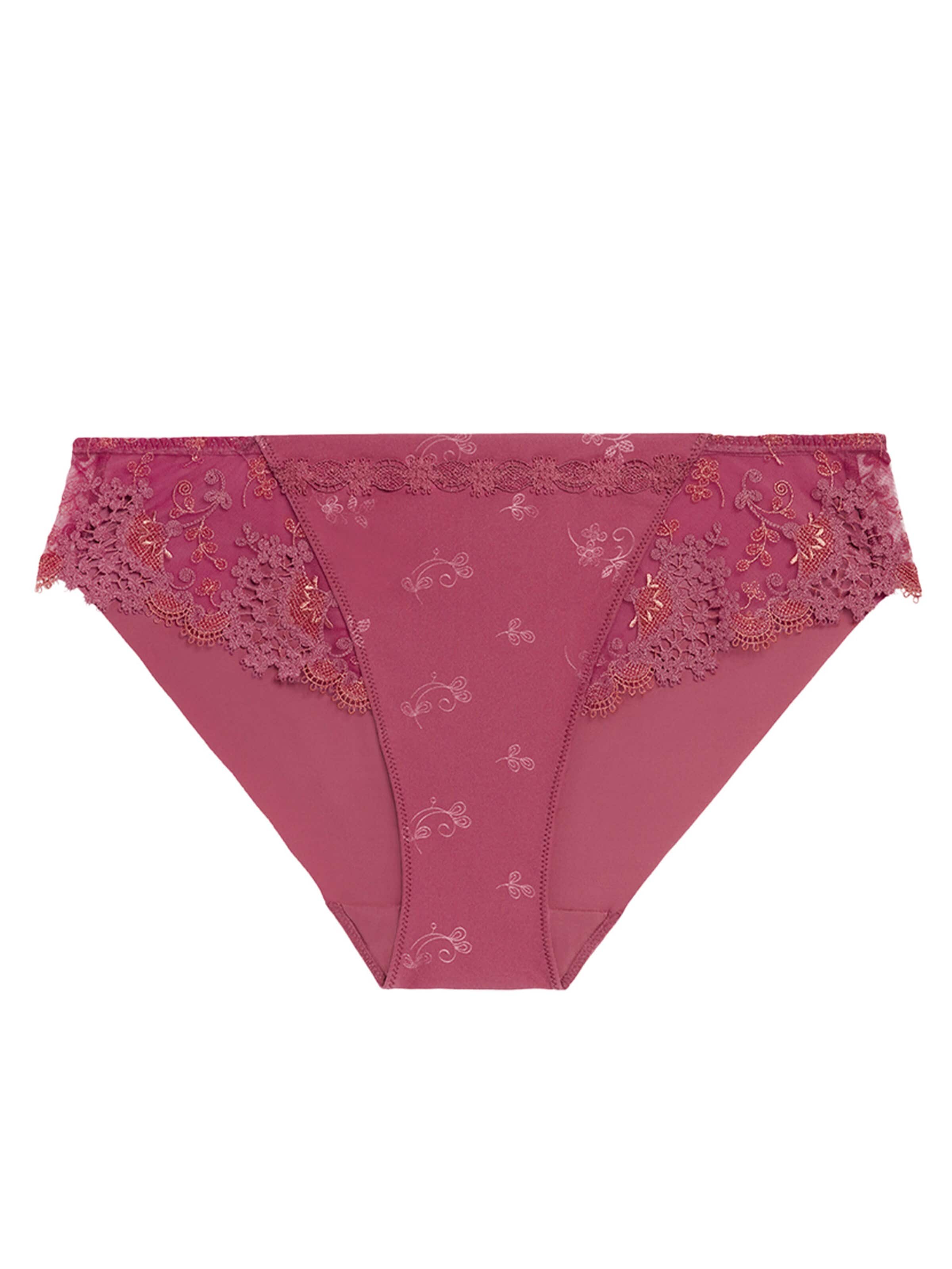 Simone Perele Panty 'Wish' in Pink: front