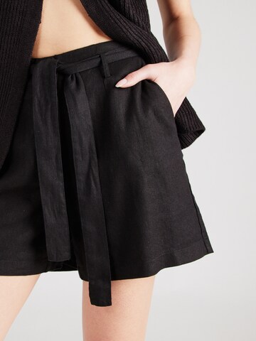 VILA Loosefit Shorts 'VIJolanda' in Schwarz