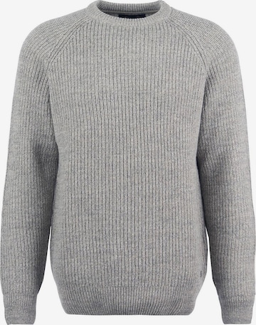 Pull-over Barbour en gris : devant