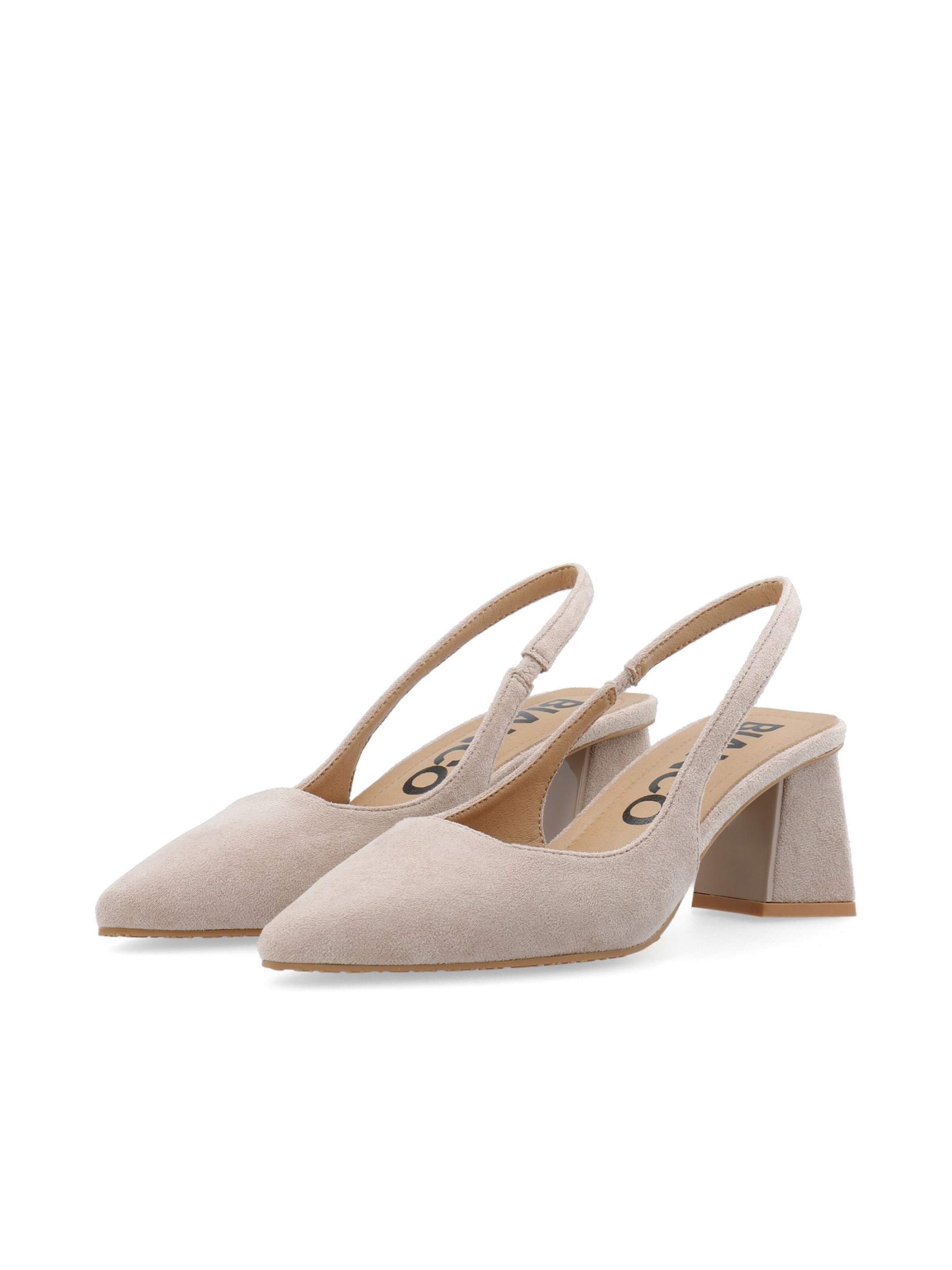 Bianco Slingpumps 'Maralyn' i brun