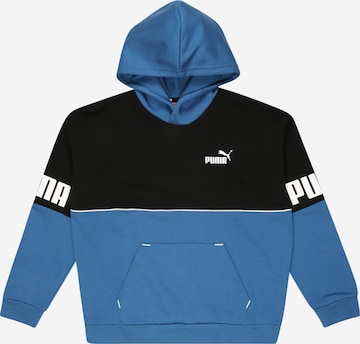 PUMA - Sudadera en azul: frente