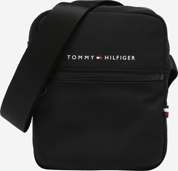 TOMMY HILFIGER Taška přes rameno – černá: přední strana
