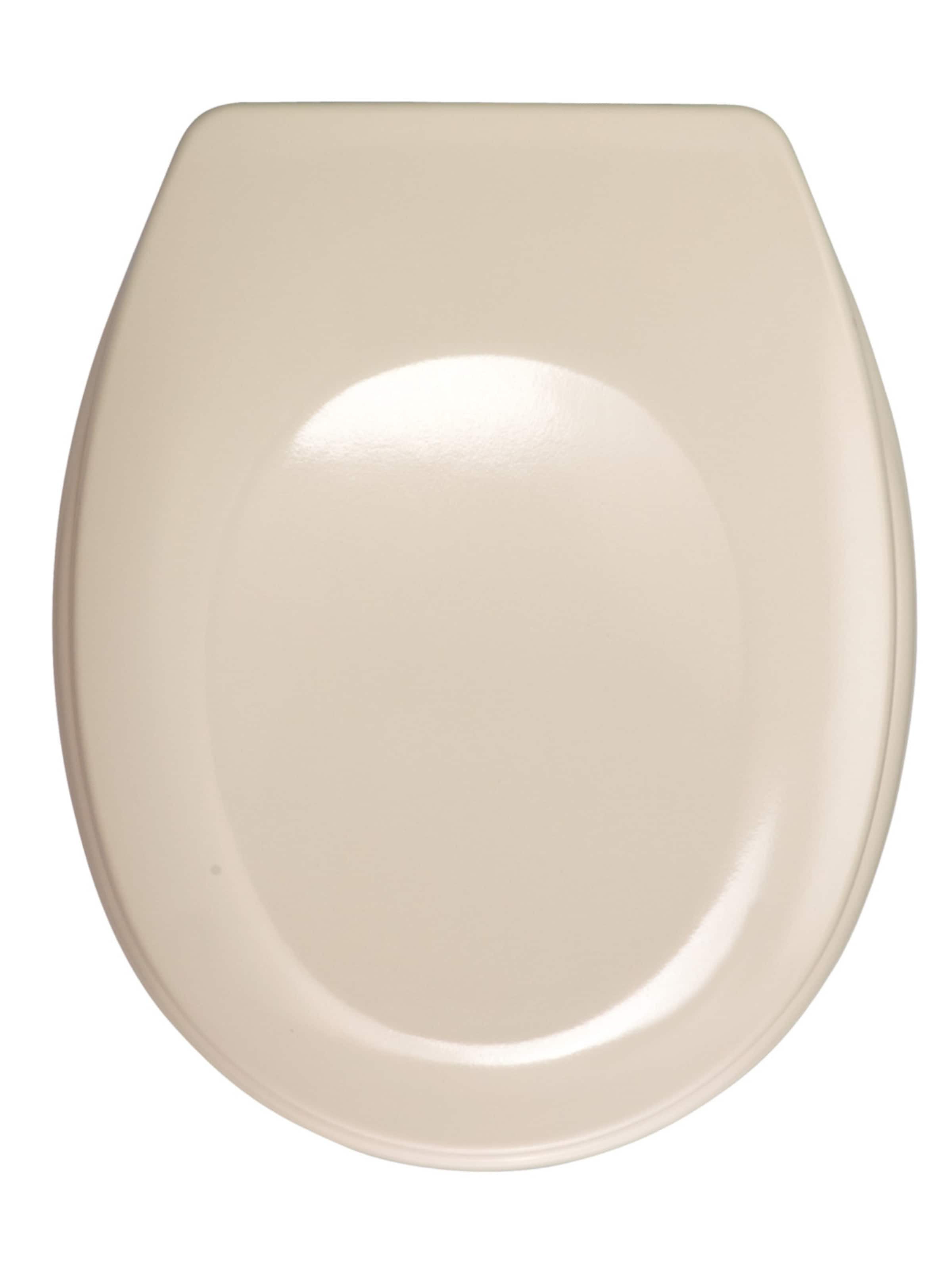 Wenko WC-Sitz 'Bergamo' in Beige: Vorderseite
