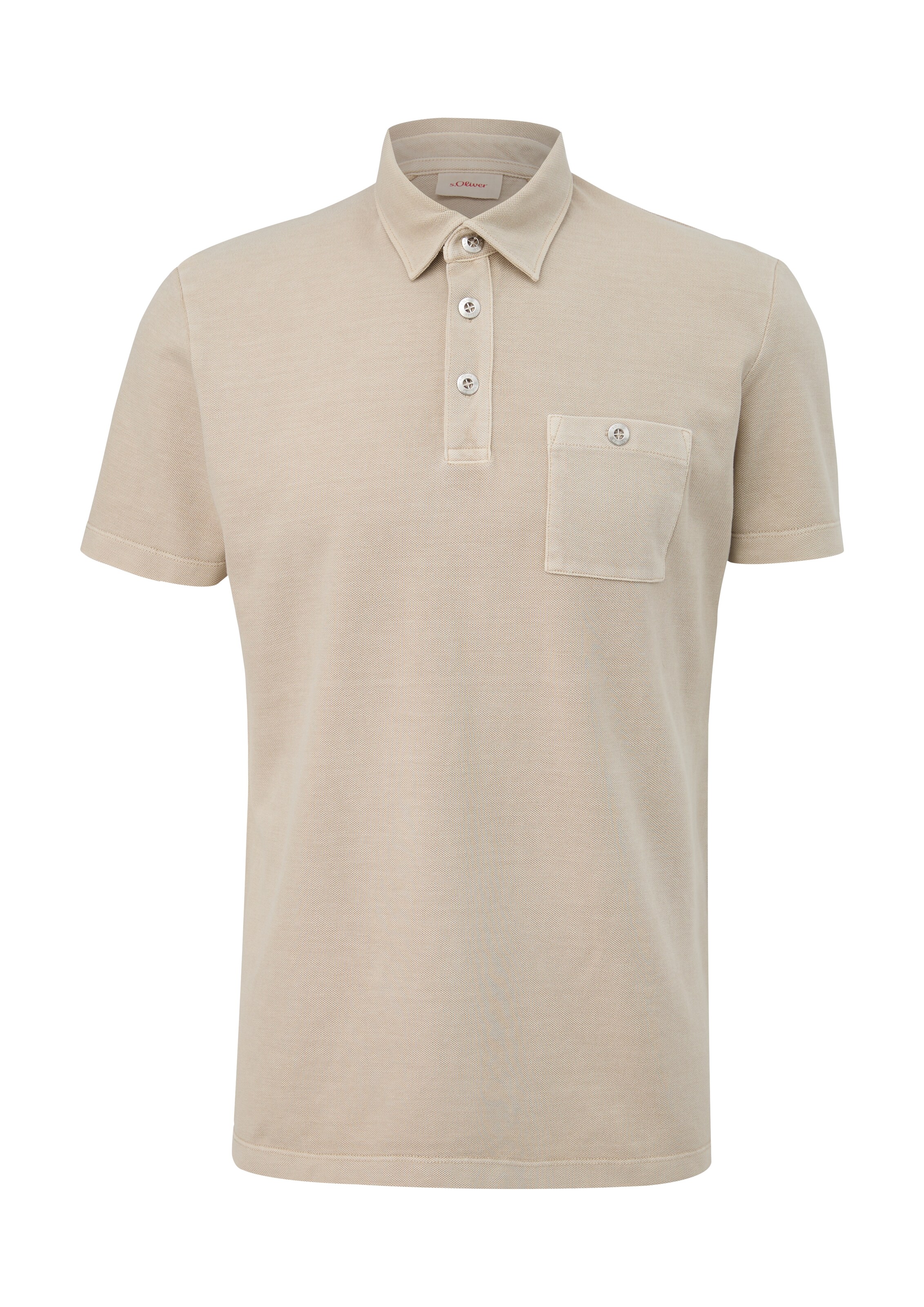 T-Shirt s.Oliver en beige : devant