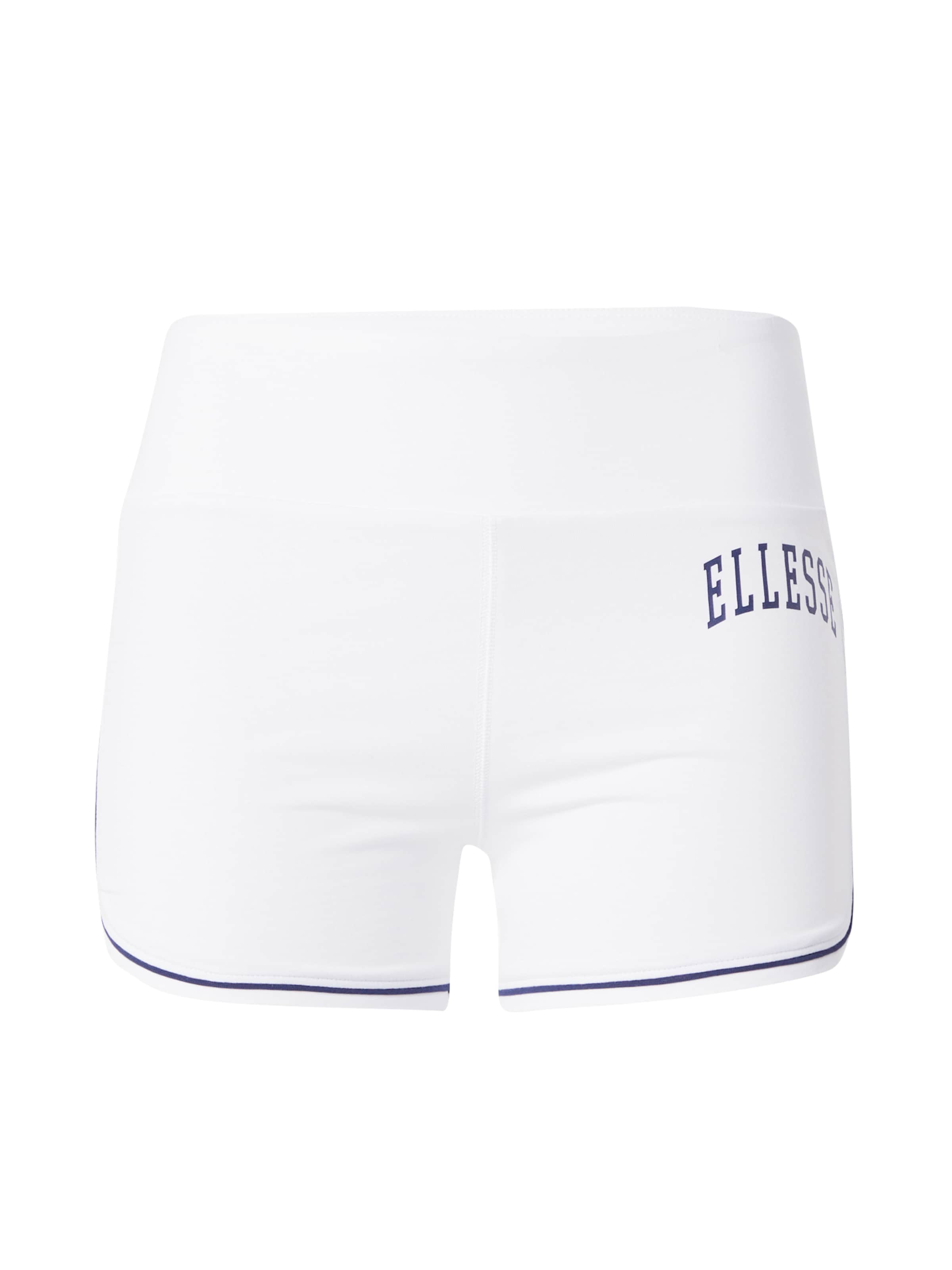 ELLESSE Skinny Pants 'Giuseppa' in White: front