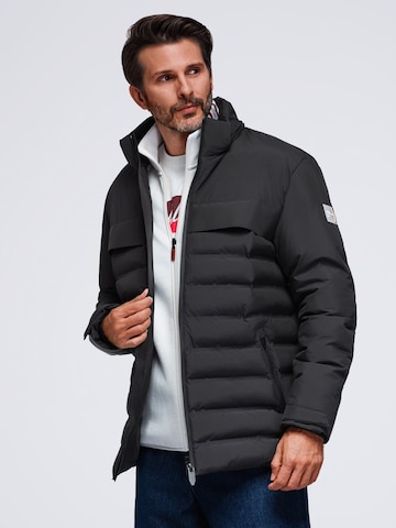Ombre Winter Jacket in Black