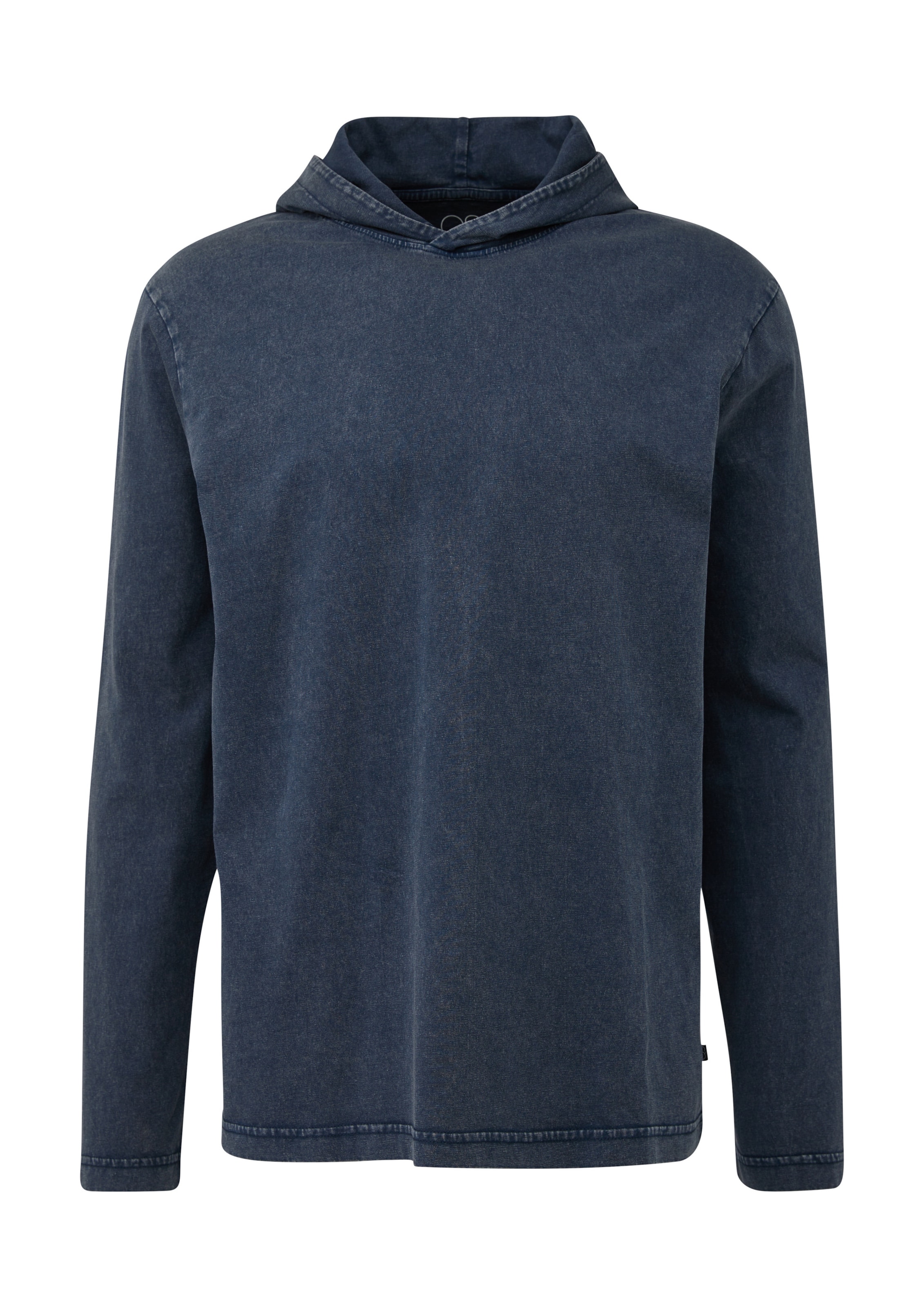 T-Shirt QS en bleu : devant