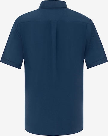mėlyna DENIM CULTURE Standartinis modelis Marškiniai 'FABRIZIO'