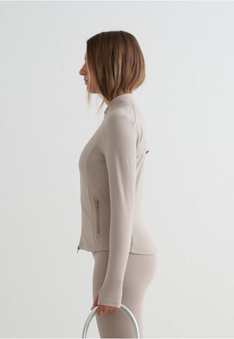Giacca di felpa sportiva 'Sense' di Aim'n in beige