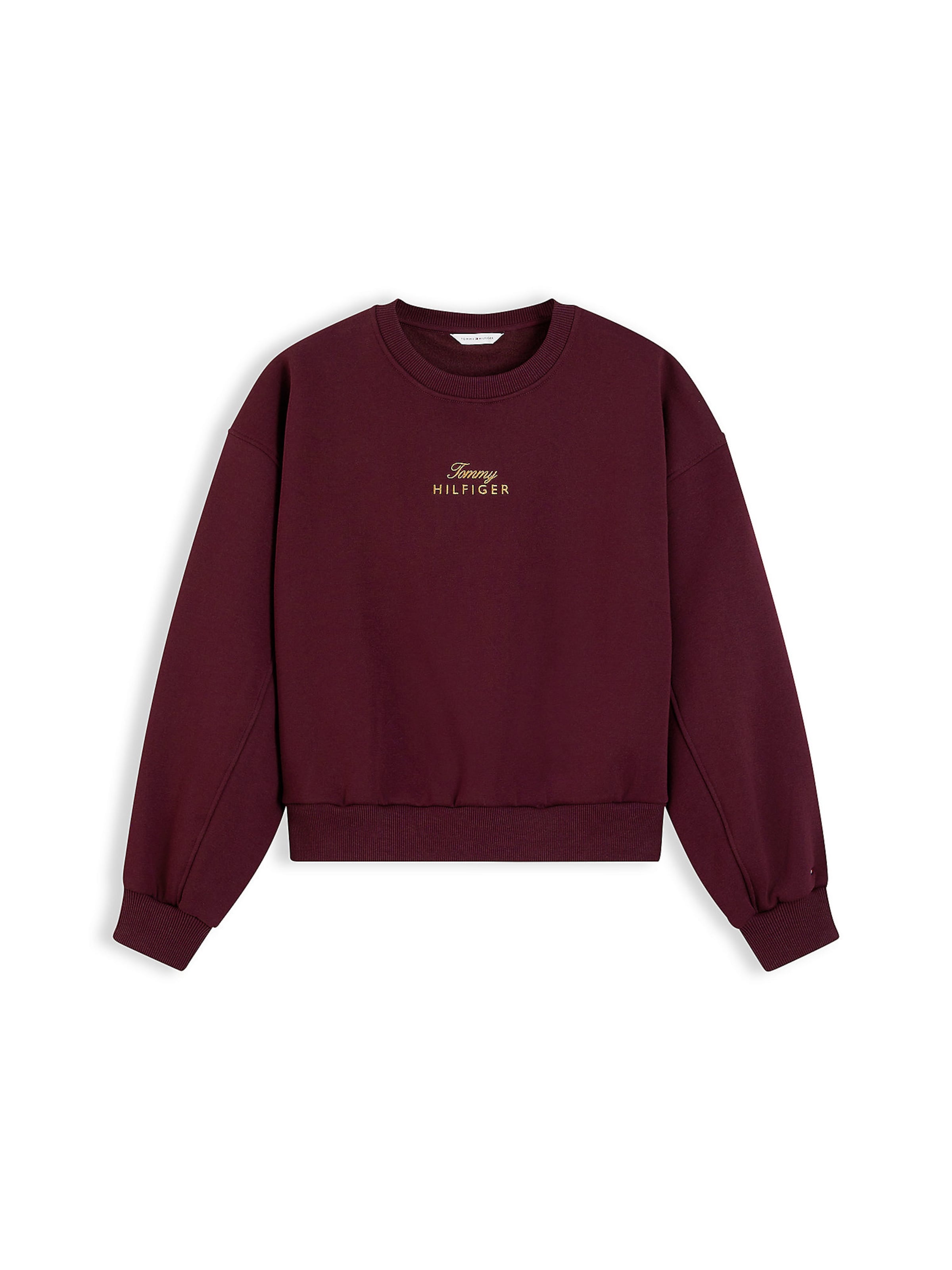 TOMMY HILFIGER Sweatshirt in Rood: voorkant