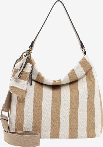 Borsa a mano 'Lou' di TAMARIS in beige: frontale