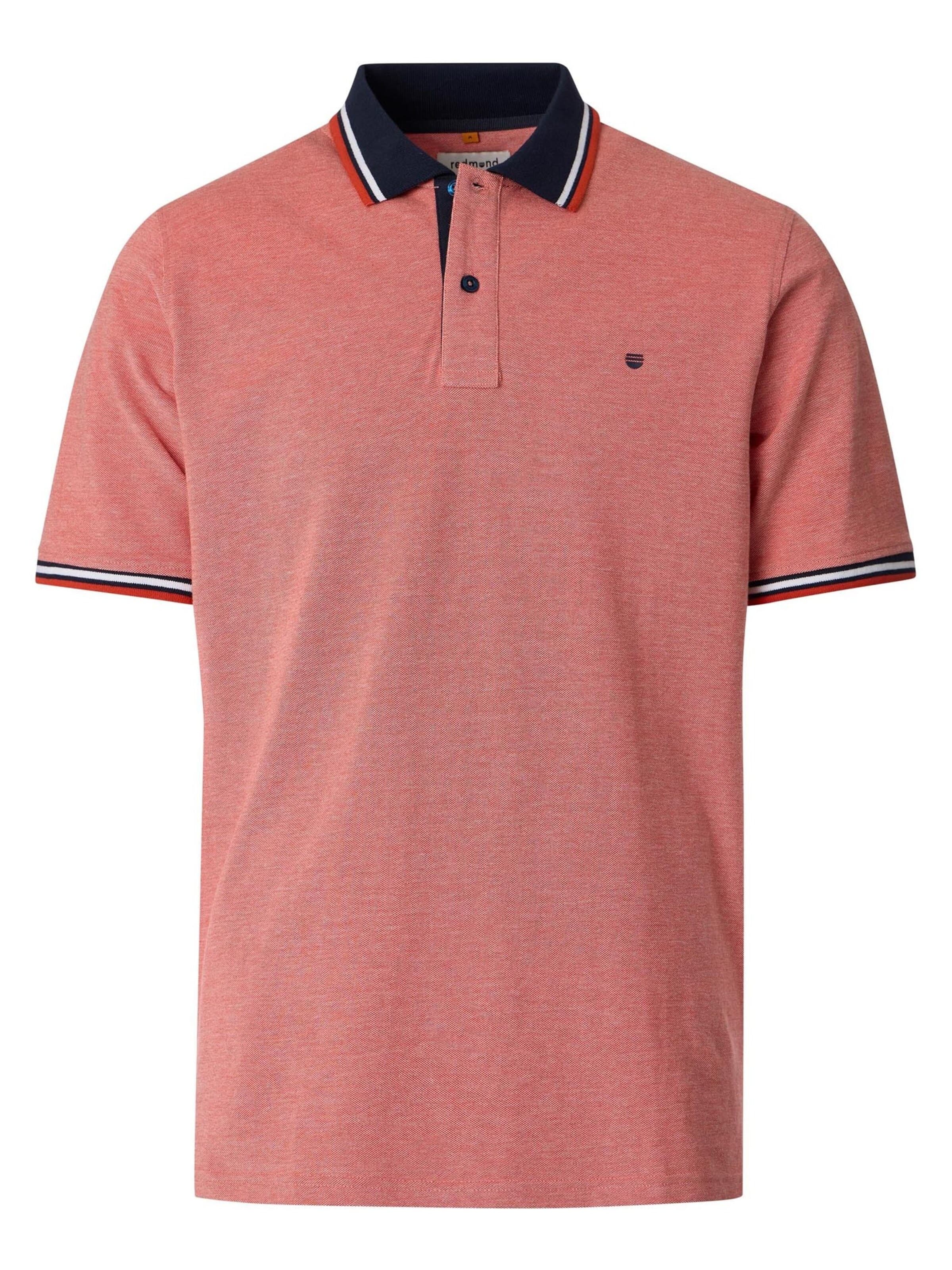 redmond Shirt 'Basic' in Red: front