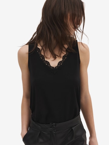 No Matter What Blouse in Zwart: voorkant